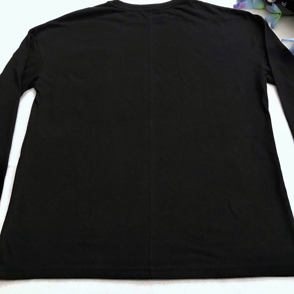 Thereabouts NWOT Black Long Sleeves Shirt Boys L (14/16) Husky - Picture 7 of 8